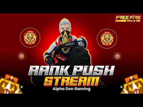 GrandMaster Rank Push - Free Fire India Live Telugu - Telugu Gaming Live #garenafreefireindia