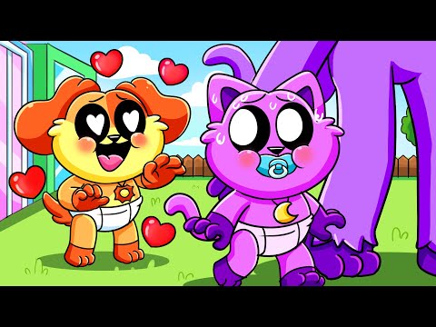 BABY CATNAP Has a CRAZY FAN GIRL?! (Cartoon Animation) // Poppy Playtime Animation