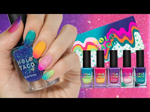 Holo Taco 5th Anniversary Mixed Emotions Nail Polish Swatch and Review