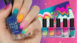 Holo Taco 5th Anniversary Mixed Emotions Nail Polish Swatch and Review