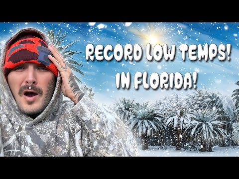 ARCTIC COLD FRONT coming to FLORIDA! PREPARING OUR ANIMALS!