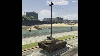 CRAZY MILITARY TANK 💪| #gta #gtaonline #gta5funnygameplay