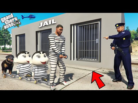 Franklin Shinchan & Pinchan Arrested By Police In Gta 5!