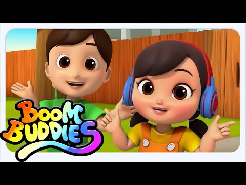 Boom Buddies ريغ آه جيغ جيغ | فيديوهات ما قبل المدرسة بالعربية🎻🕺🎶
