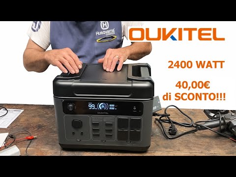 #672 OUKITEL P2001 Plus | Stazione di Alimentazione Portatile 2400W/2048Wh Offerta Prime Day Amazon