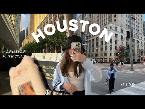 Houston vlog | Procesar un lugar distinto & FATE tour