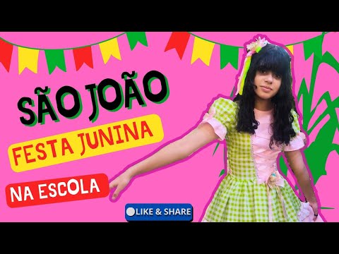 Apresentação na escola / Festa Junina / Dancinha com os colegas 😅 / Férias uhuuuuuu!!!