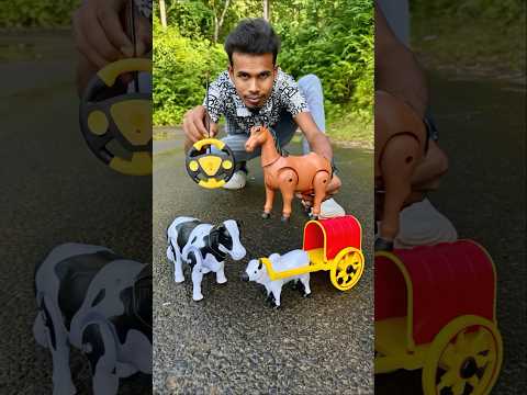 Ek loge RC Cow and Remote wala Horse & Gorur Gadi deko 😊