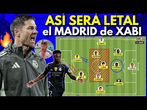 ¡ASÍ SERÁ LETAL el REAL MADRID de XABI ALONSO! Análisis Táctico