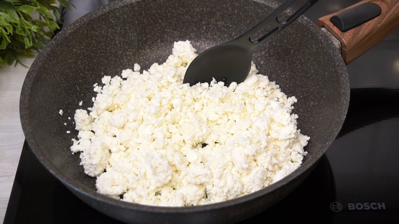 Восточная кухня - Необычный рецепт из творога на сковороде