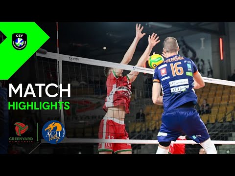 Highlights | Greenyard MAASEIK vs. ACH Volley LJUBLJANA | CEV Champions League Volley 2025