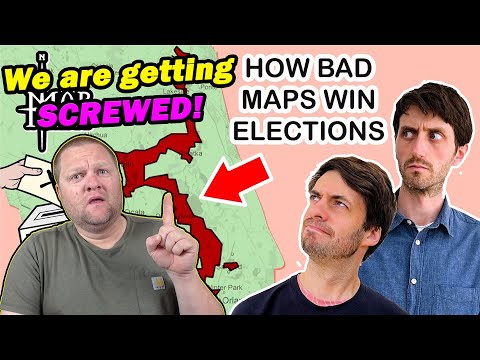 How bad maps win elections - Gerrymandering explained | Map Men | History Teacher Reacts