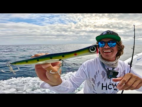 El Tamaño del Señuelo SI IMPORTA! | Pesca con Poppers Gigantes en Alta Mar!