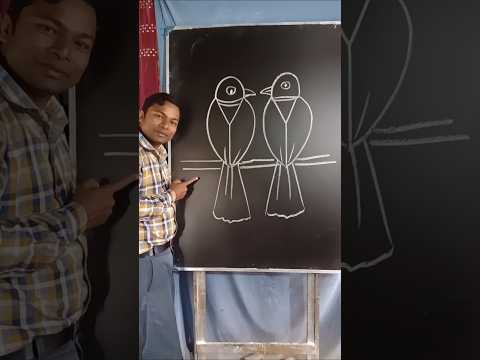 How to draw birds from letter YY #birds#art#drawing#shorts#tutorial#kids#youtubeshorts