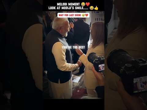 Modi + Meloni = Melodi 😂❤️ || Melodi Moment ❤️👍 #shorts #modimeloni #melodi #modi #modiji #india #g7