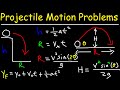 Projectile Motion Concepts and Calculations