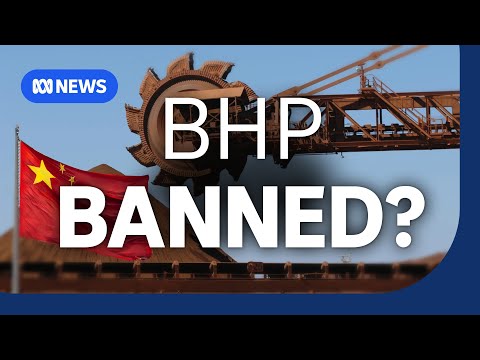 YouTube video thumbnail: Is China Turning its Back on BHP's Iron ore?
