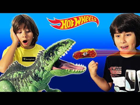 DESAFIO Hot Wheels GIGANOTOSAURUS super colossal Jurassic World Dominion