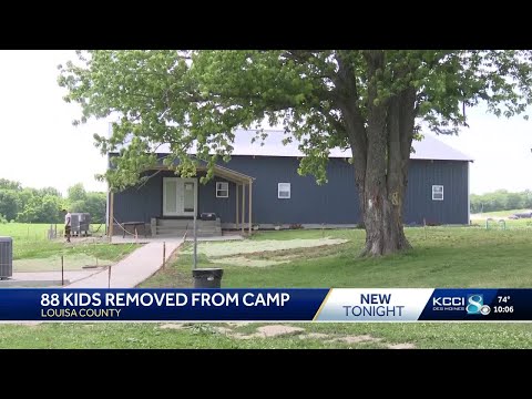 YouTube video thumbnail: Iowa Church Leaders Say 88 Children Removed by Police Were 'Never Harmed'