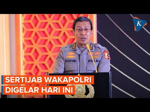 Kapolri Resmi Lantik Wakapolri Komjen Ahmad Dofiri