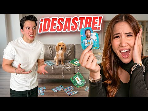 Mi perrita DESTROZÓ el álbum del mundial de mi novio