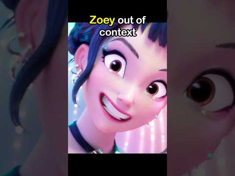 Hilarious Zoey Out of Context Moments in #kpopdemonhunters