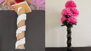 DIY Best out of waste craft ideas | Flower Vase Making easy At Home | Best Home decor Craft 