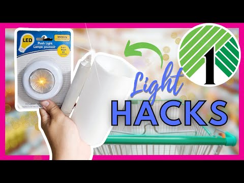 Why everyone is buying LIGHTS from the Dollar Store! Genius LIGHT DIYS  you can do!