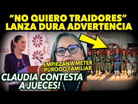 GENERAL ADVIERTE A SOLDADOS ¡CLAUDIA DA LA ORDEN! GOBERS A TRABAJAR, PIÑA EN SHOK