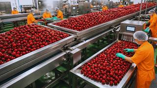 Inside the Factory: The Complete Cherry Syrup Production Process