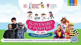 Kaufland Detský festival Slovensko v pohybe