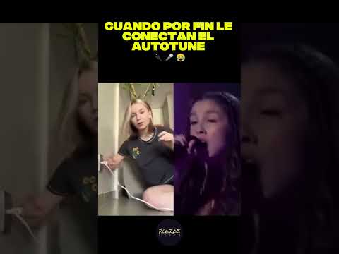 Cuando por fin le conectan el autotune 🔌🎤😂