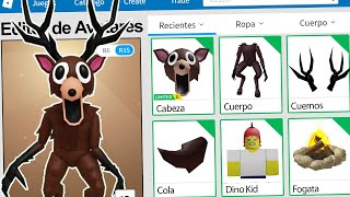 Creamos el PERFIL del CIERVO (THE DEER 99 NOCHES EN EL BOSQUE) en ROBLOX !!