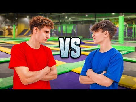 Brother vs. Brother Gymnastics Challenge