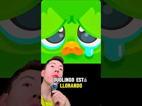 DUOLINGO LLORA!😭 ¿QUE LE PASÓ?🤯🌚💀#short #sabiasque #duolingo #curiosidades #epic #casos