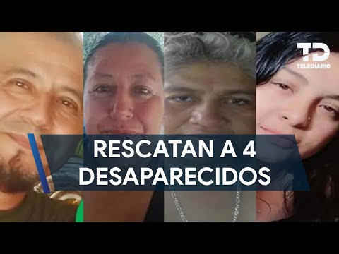 Rescatan a las 3 mujeres y al enfermero reportados como desaparecidos en NL