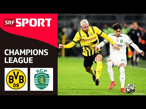 Borussia Dortmund - Sporting Lissabon | Highlights - CL 2024/25 - Runde Playoffs | SRF Sport