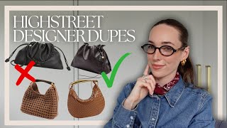 10 of the best HIGHSTREET DESIGNER INSPIRED accessories / LOEWE, HERMES, The Row, Bottega, & more