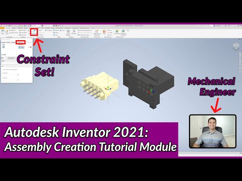 autodesk inventor tutorial videos to make assembelies