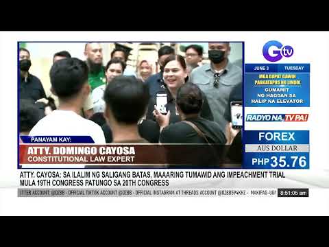 PANAYAM: Atty. Domingo Cayosa, constitutional law expert