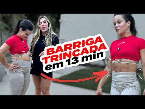 VOCÊ SÓ PRECISA DE 13 MINUTOS PARA TRINCAR O ABDÔMEN!