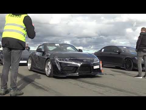 TOYOTA SUPRA MK4 vs NEW SUPRA MK5   ACCELERATION SOUND