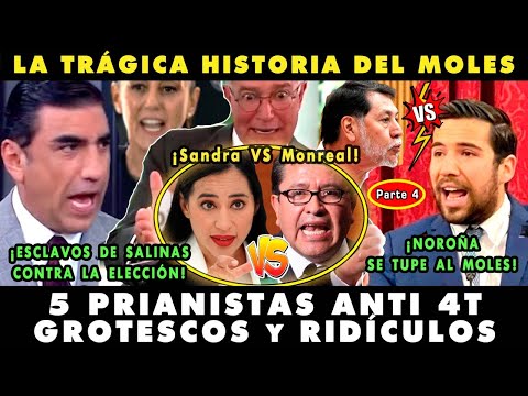¡Los ESCLAVIZAN en TV APESTA! TOP 5 OPOSITORES GR0TESCOS ANTI 4T IV ¡SANDRA CUEVAS VS MONREAL!