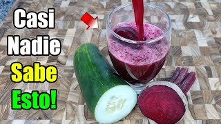 Desintoxica Tu Hígado Con Este Jugo, Además Limpia La Sangre y Mejora La Salud de la Piel