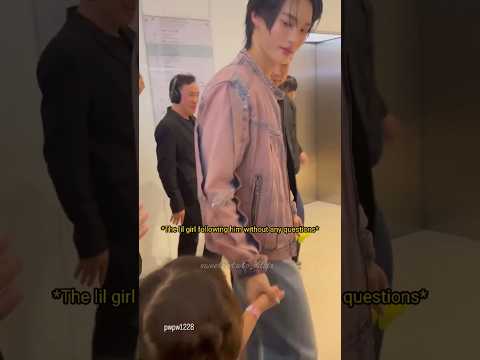The lil girl followed him without any questions ๐ญโค๏ธ #winmetawin #funny #kids #cute #bts #shorts #fyp