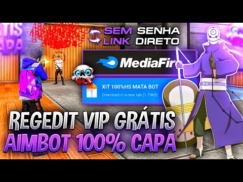 REGEDIT MOBILE 🤪🔥PUXA PRA CABEÇA XIT PARA MOBILE FF ANDROID E IPA IOS 100%HS ATUALIZADA ANTIBAN LINK