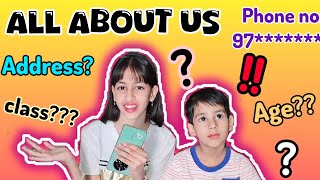 All about us | QnA video | Family TV 2.O