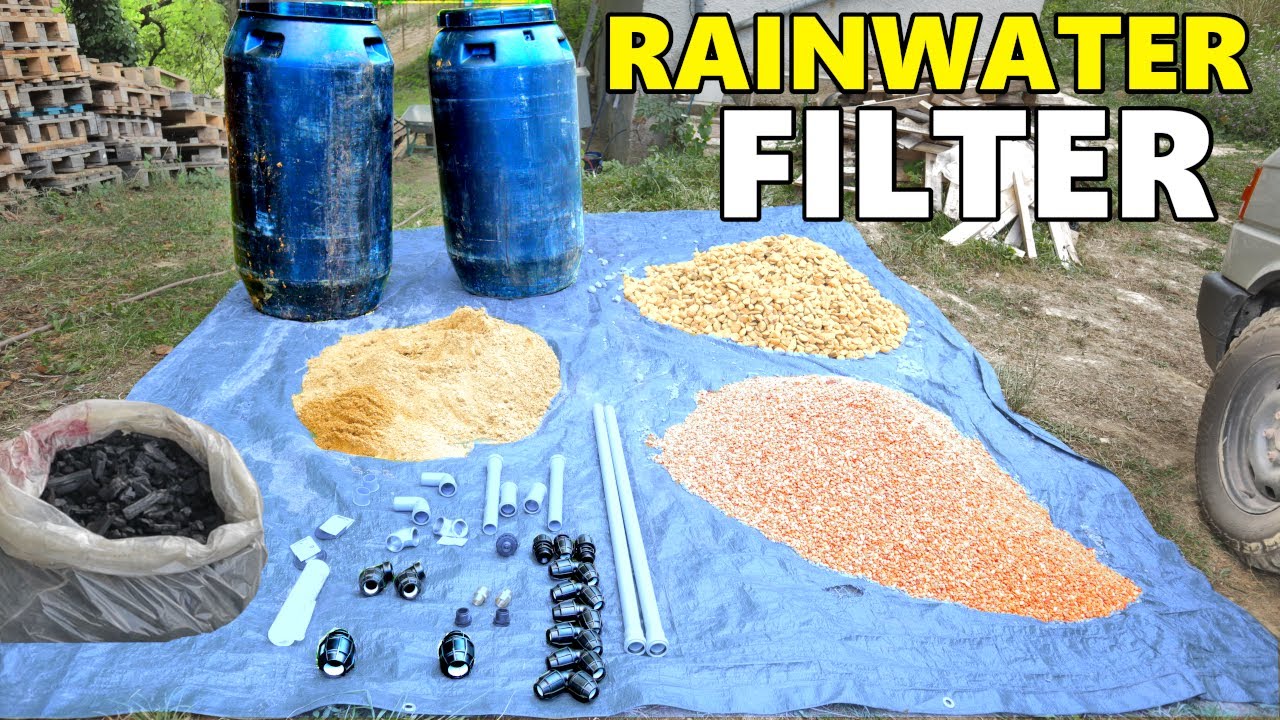 DIY Rainwater Filter System