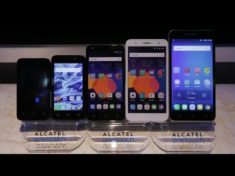 (ENGLISH) Alcatel Pixi 4 phones go from really big to really little