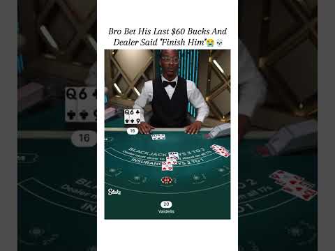 Dealer just KO'd HIM HAHA!!.#stake  #jackpot  #roulette #shorts #short #viral #casino #slots